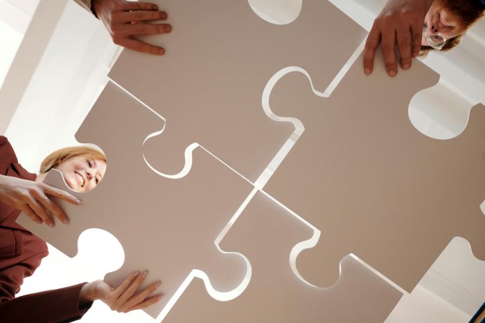 Escape room for corporate teams.